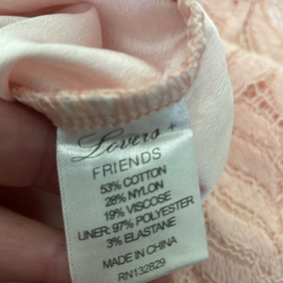 Lovers + Friends Lace Shift Dress XS - Picture 8 of 9